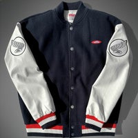 Honda Vintage Culture｜1963 アメリカン ホンダ ガルデナ カリフォルニア バーシティ ジャケッ｜アウター｜ネイビー×ホワイト
