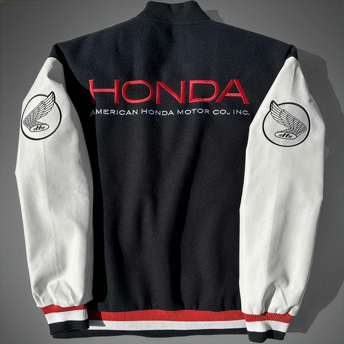 Honda Vintage Culture｜1963 アメリカン ホンダ ガルデナ カリフォルニア バーシティ ジャケッ｜アウター｜ネイビー×ホワイト