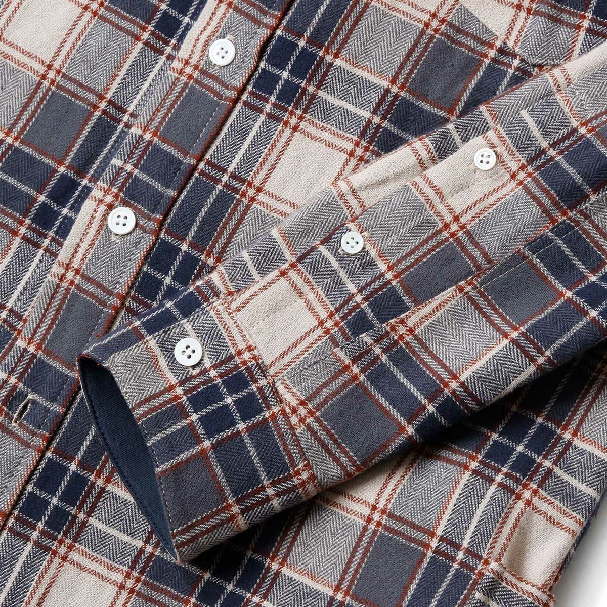 SHINICHIRO ARAKAWA｜アンフラネル｜トップス｜ネイビー