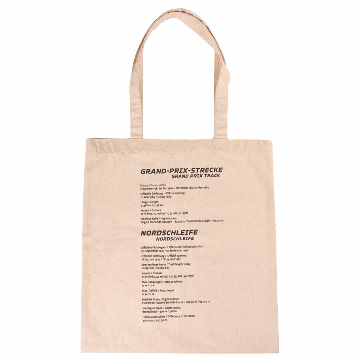 urburgring｜ニュルブルクリンク コットンバッグ ”レーストラック”｜バッグ