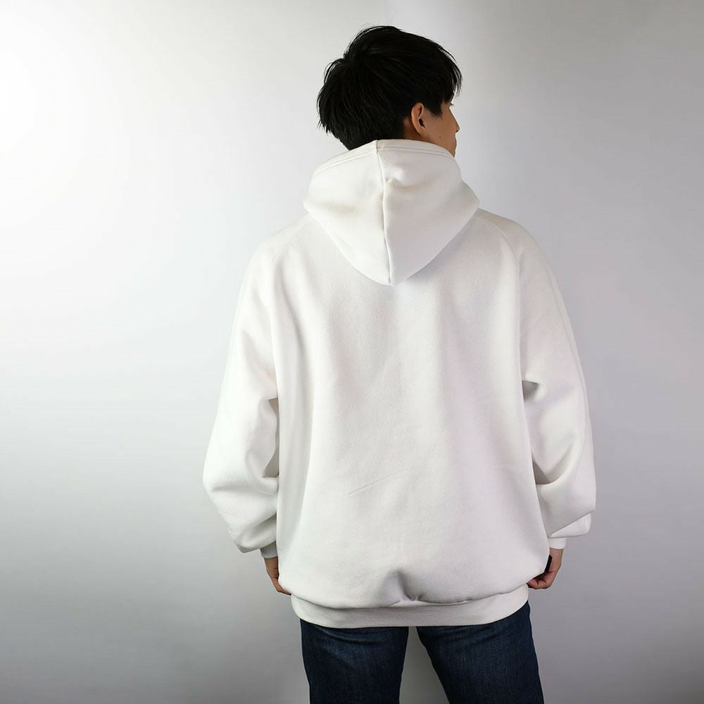 WRC｜WRCベーシックフーディー｜ウェア｜ホワイト｜モデル着用