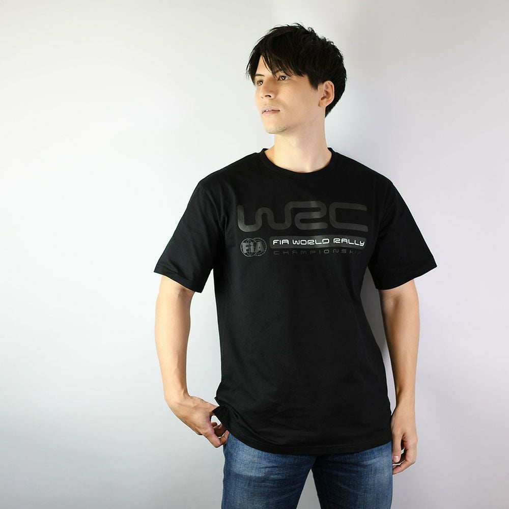 WRC｜ベーシックT｜ウェア｜ブラック｜モデル着用