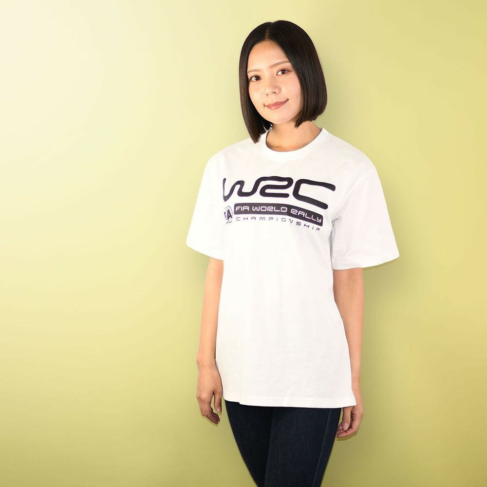 WRC｜ベーシックT｜ウェア｜ホワイト｜モデル着用