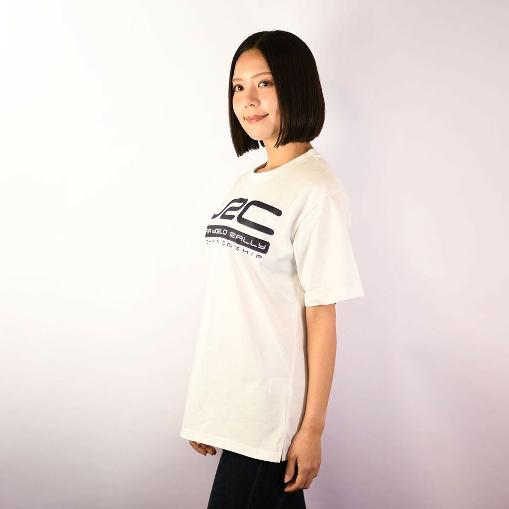 WRC｜ベーシックT｜ウェア｜ホワイト｜モデル着用