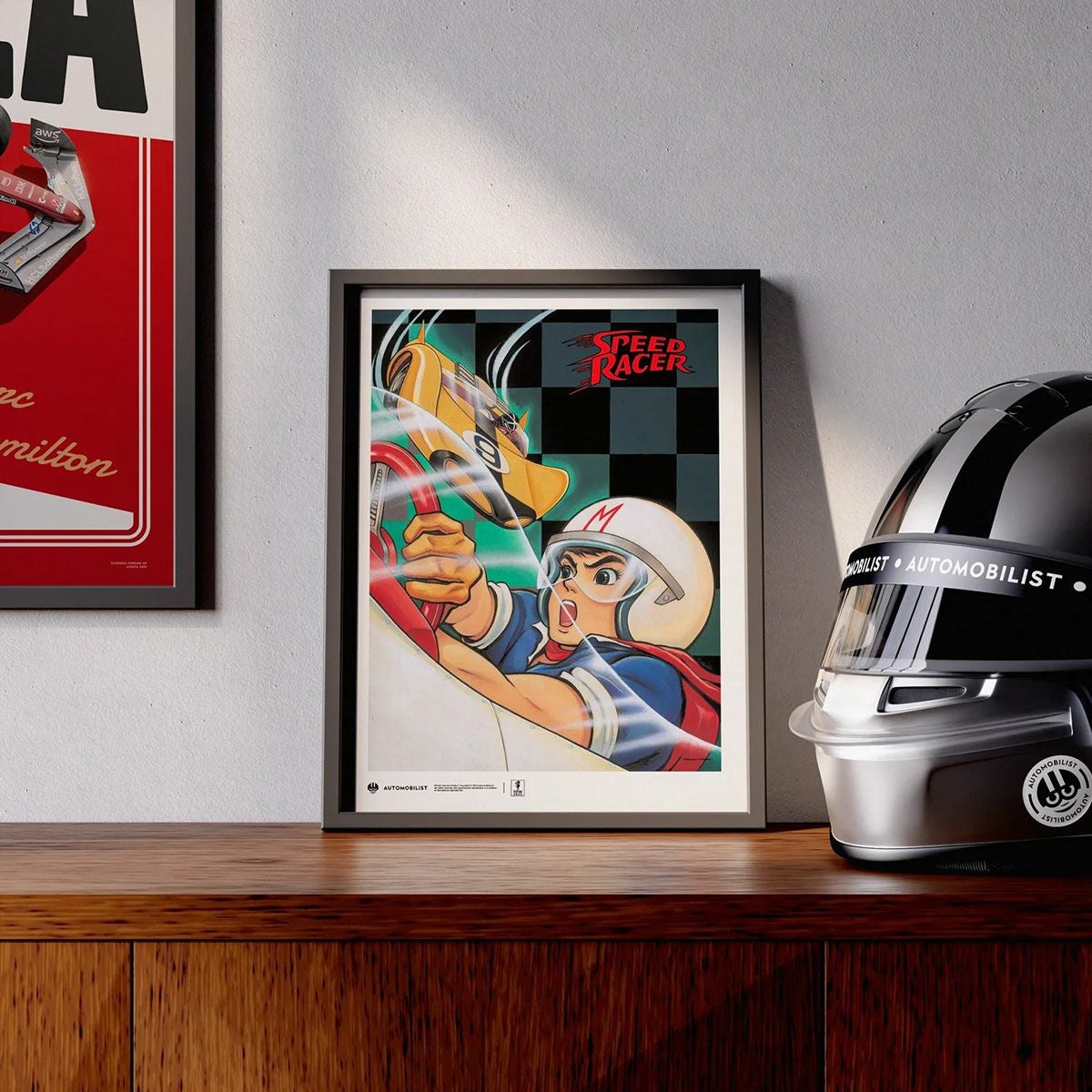 Automobilist｜ピード・レーサー ビハインド ザ ホイール オフィシャルポスター｜雑貨