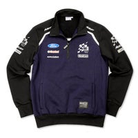 FORD｜M-SPORT フォード スパルコ 2025 ジップアップ スウェットシャツ｜スウェット