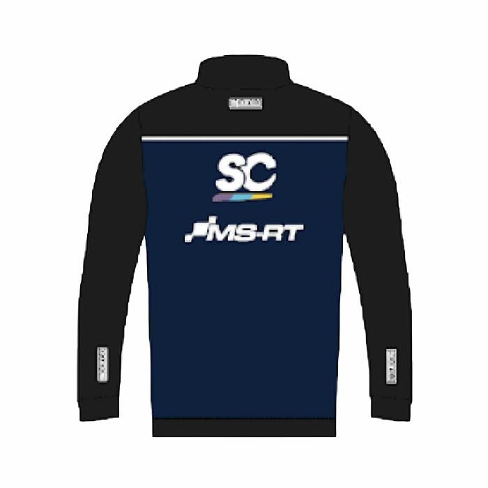 FORD｜M-SPORT フォード スパルコ 2025 ジップアップ スウェットシャツ｜スウェット｜ネイビー