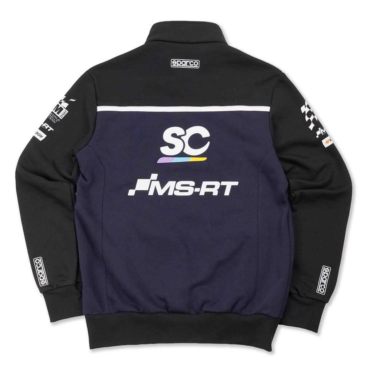 FORD｜M-SPORT フォード スパルコ 2025 ジップアップ スウェットシャツ｜スウェット｜ネイビー