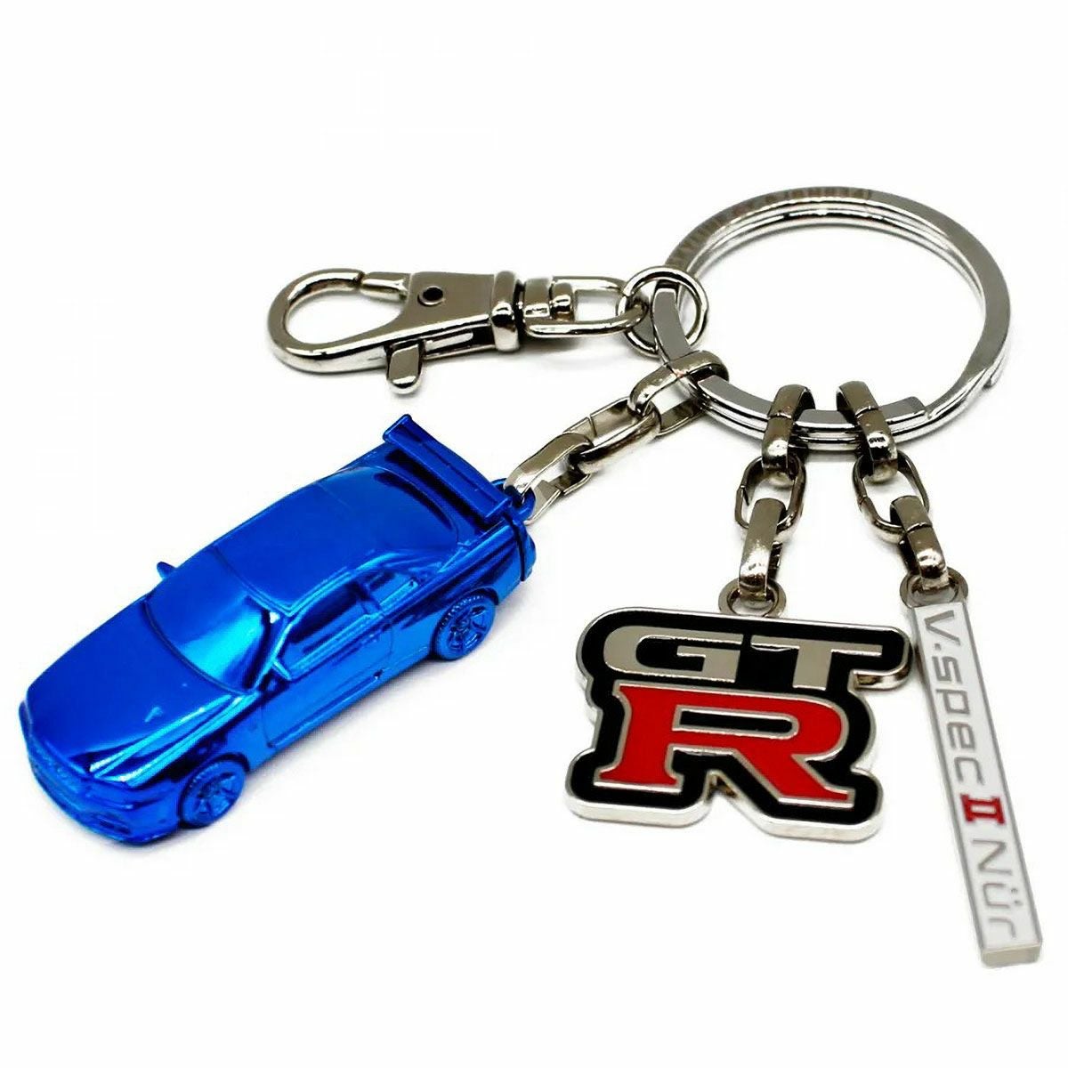 日産スカイライン GT-R (BNR34) 3D キーリング BLUE EDITION 5000個