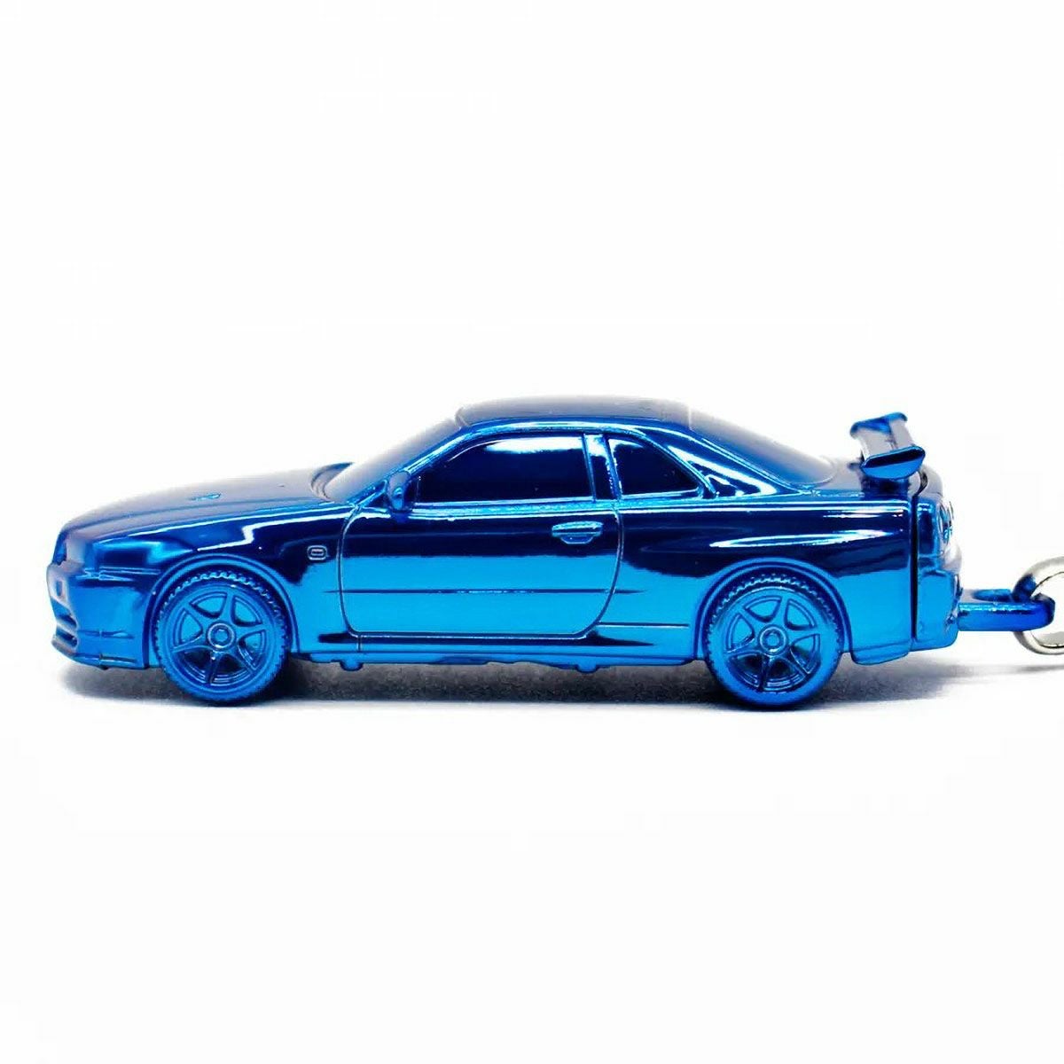 日産スカイライン GT-R (BNR34) 3D キーリング BLUE EDITION 5000個