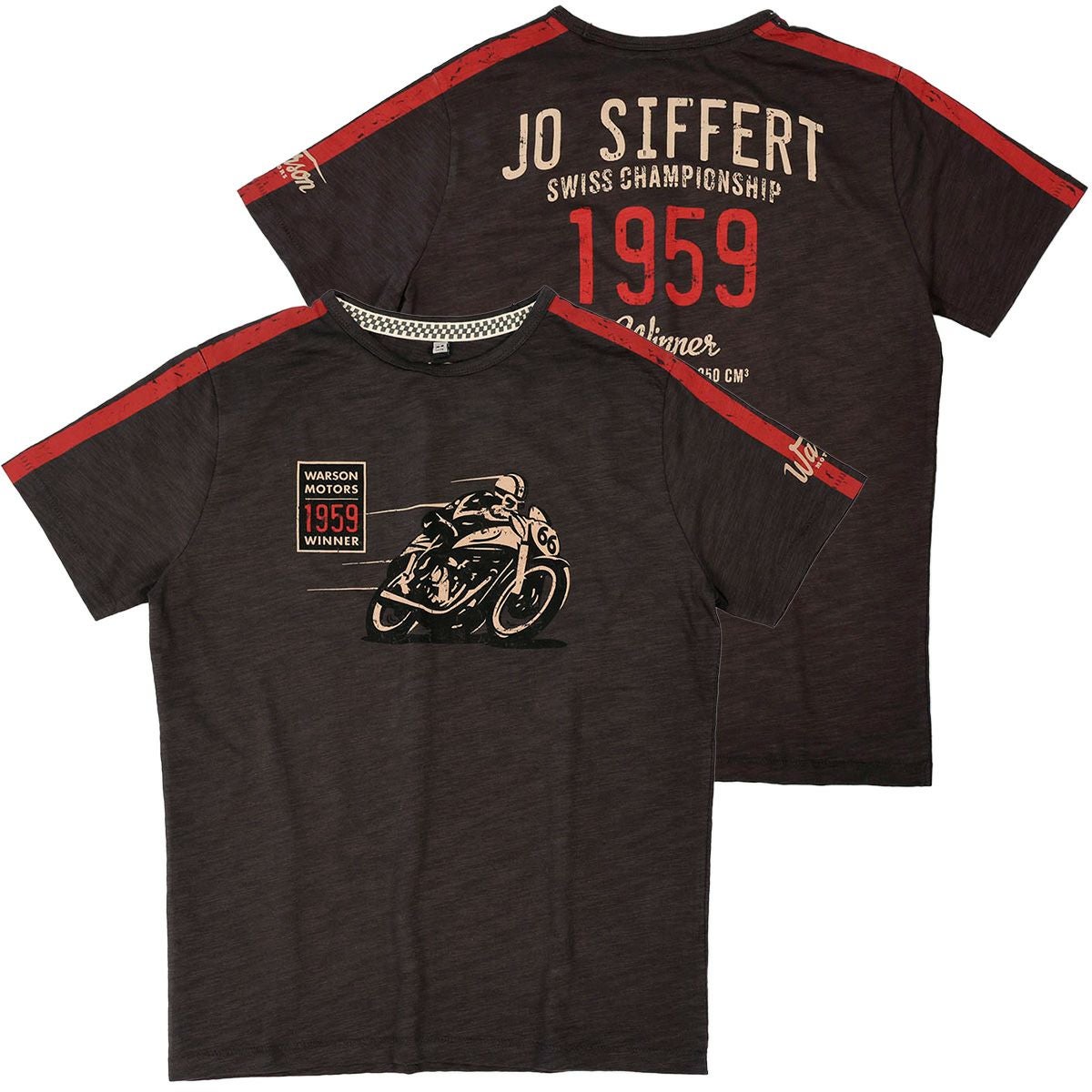 Warson Motors｜ジョー・シフェール 1959 モーターサイクル Tシャツ｜ウェア