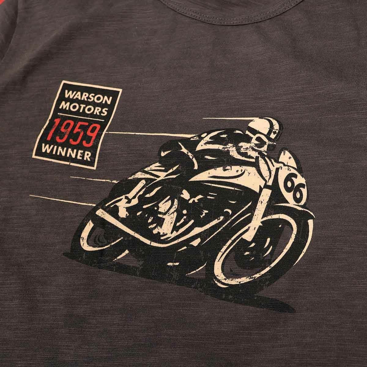 Warson Motors｜ジョー・シフェール 1959 モーターサイクル Tシャツ｜ウェア