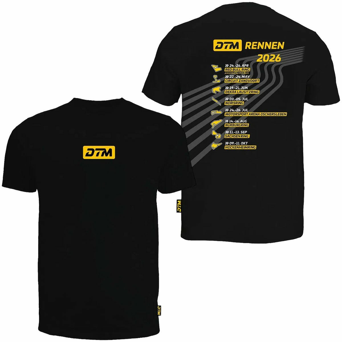 サーキットTシャツ レーシングミク 2025Ver. キービジュアルサイド