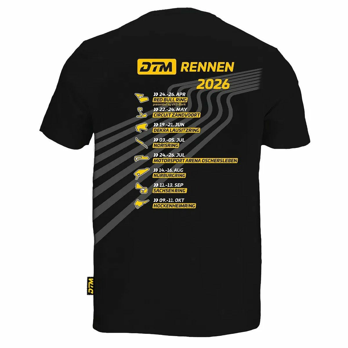 DTM｜DTM 2026 ツアー Tシャツ｜ウェア｜ブラック