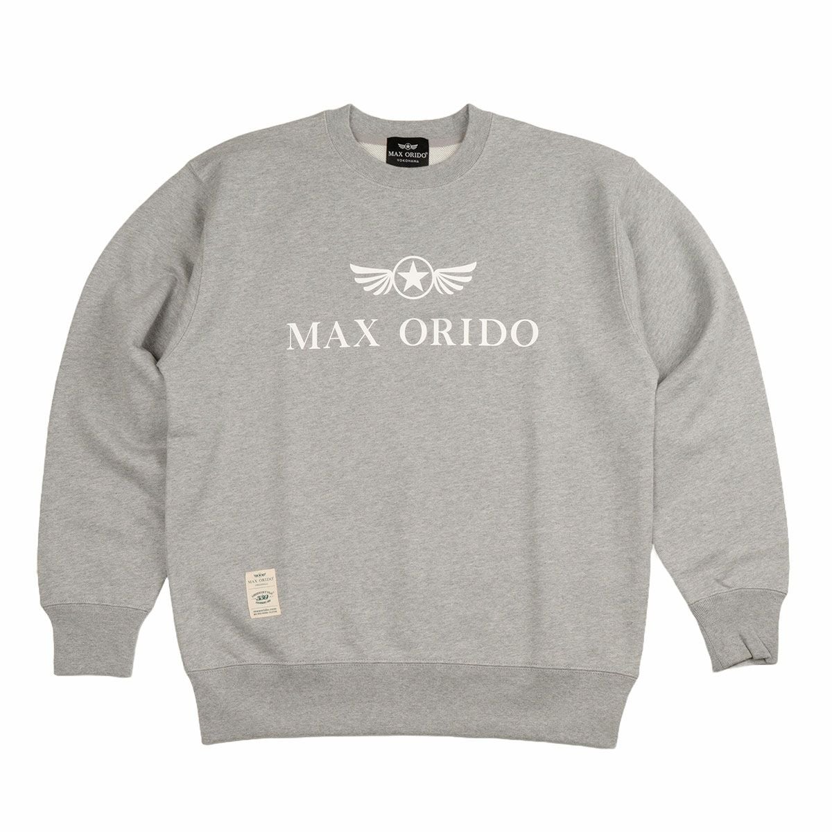 MAX ORIDO｜MAX ORIDO 559 グレー クルーネック｜スウェット