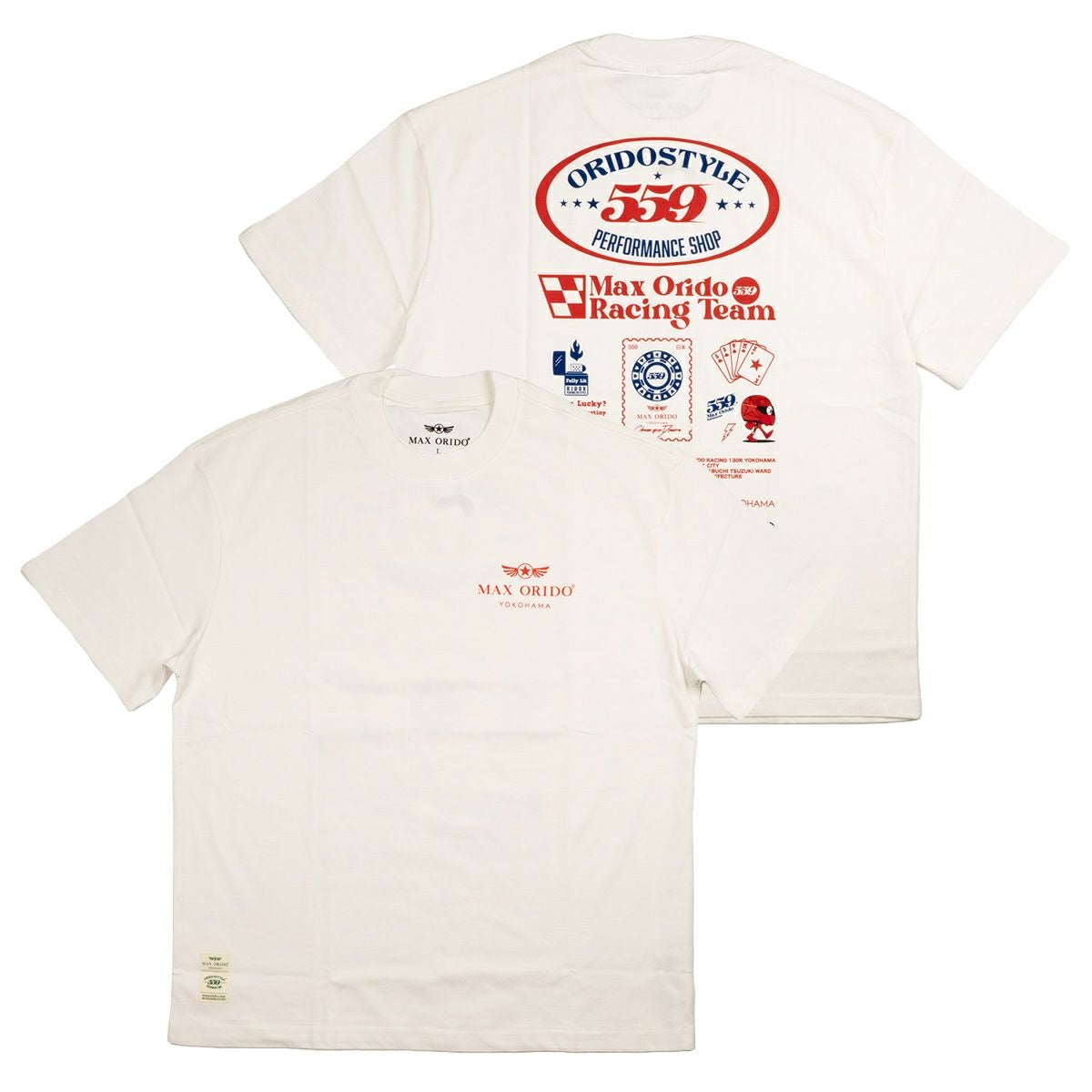 専門になります(o^^o) MAX ORIDO 559 織戸スタイル Tシャツ | モトーリモーダ公式オンライン