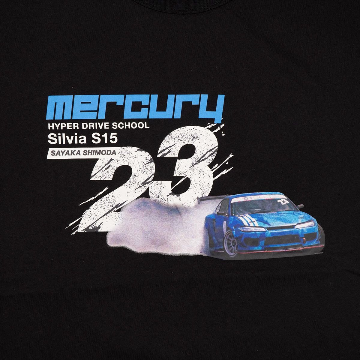 SAYAKA SHIMODA｜Mercury S15 Tシャツ｜ウェア｜ブラック