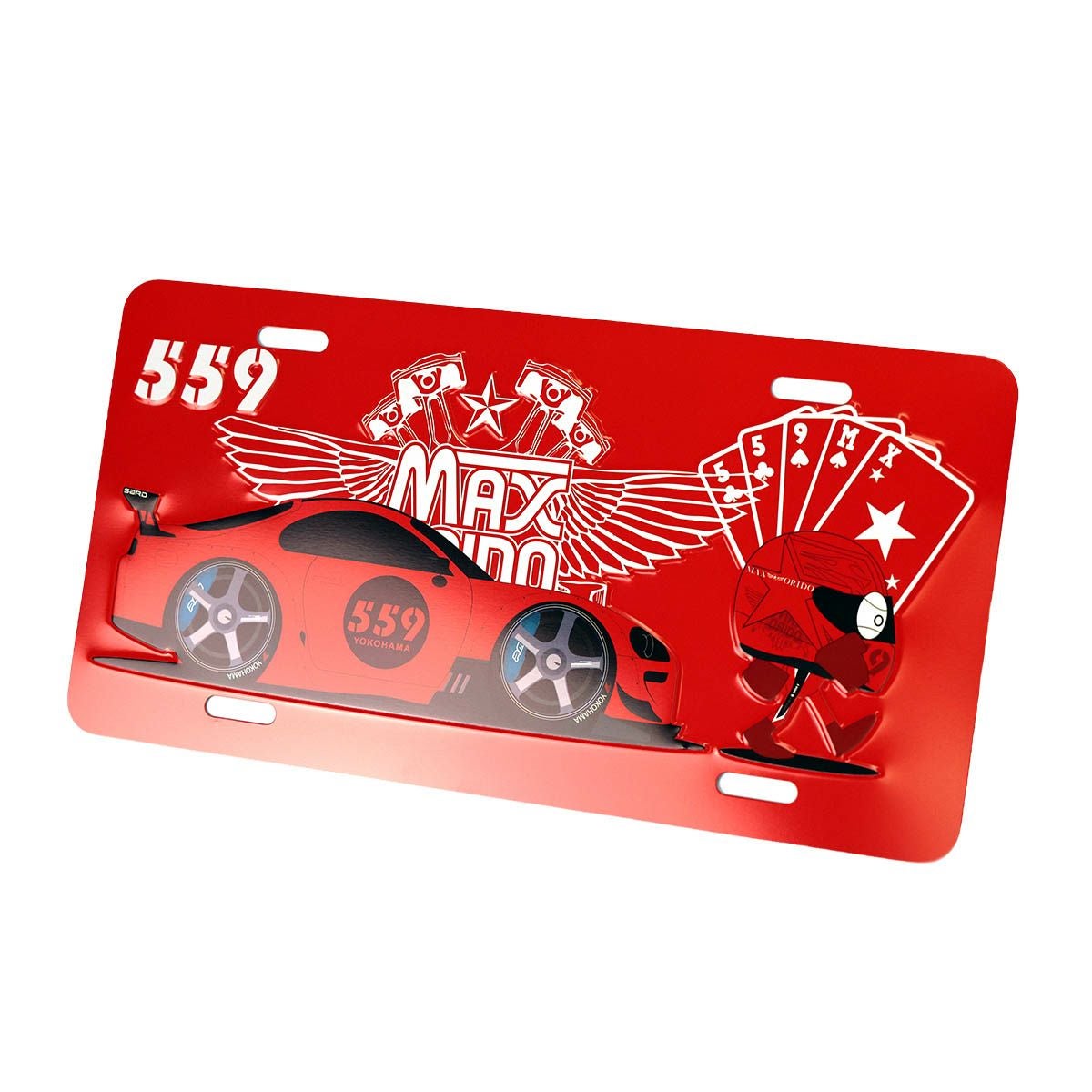 MAX ORIDO｜Max Orido ナンバープレート｜雑貨｜ブルー