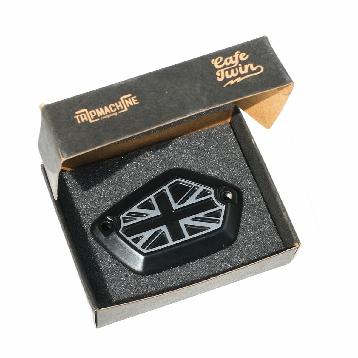 Trip Machine｜ブレーキオイル リザーバーキャップ for ヒマラヤン ＆ ゲリラ450｜雑貨｜ブラック×シルバー