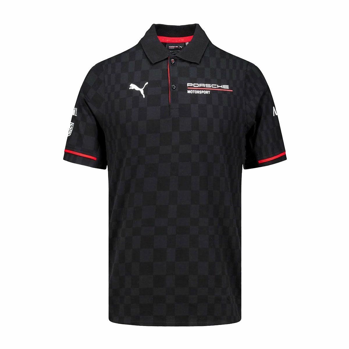 PORSCHE｜ポルシェ モータースポーツ レプリカ チーム ポロシャツ｜ウェア｜ブラック