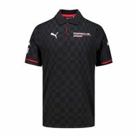 PORSCHE｜ポルシェ モータースポーツ レプリカ チーム ポロシャツ｜ウェア｜ブラック