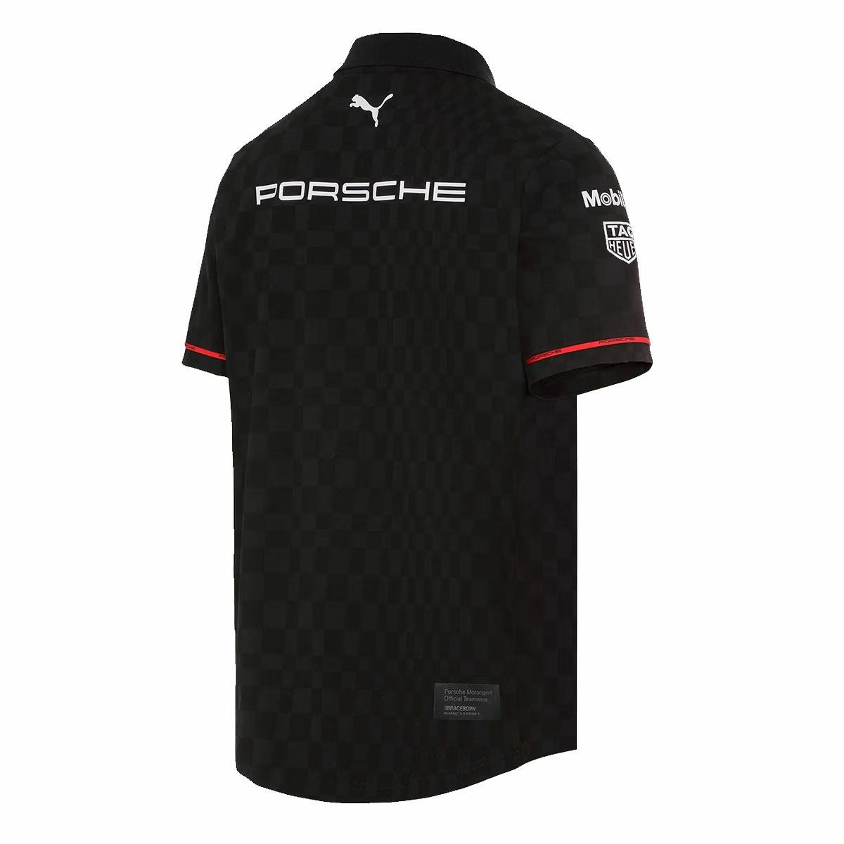 PORSCHE｜ポルシェ モータースポーツ レプリカ チーム ポロシャツ｜ウェア｜ブラック