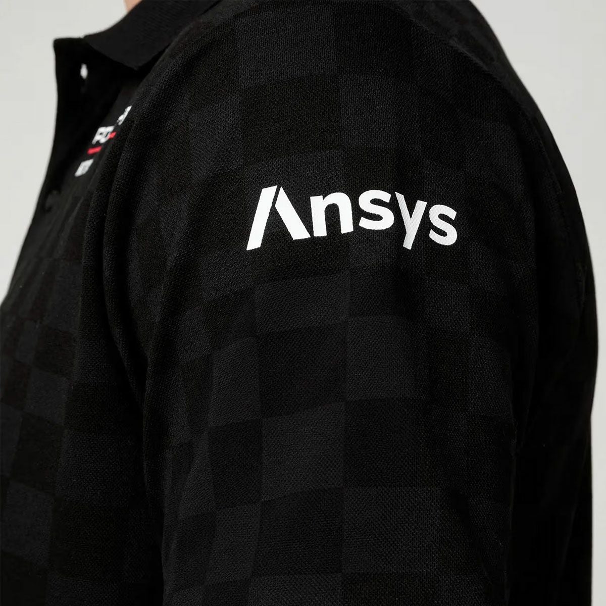 PORSCHE｜ポルシェ モータースポーツ レプリカ チーム ポロシャツ｜ウェア｜ブラック｜モデル着用