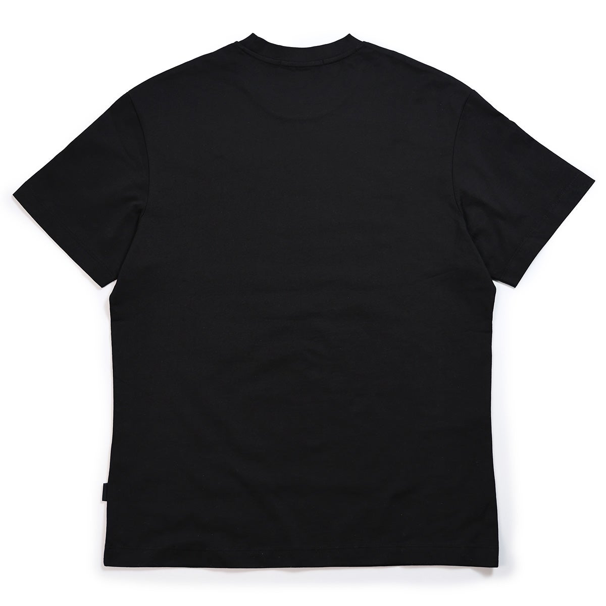 REPLAY｜フロントプリント リラックスフィット Tシャツ｜トップス｜ブラック｜モデル着用