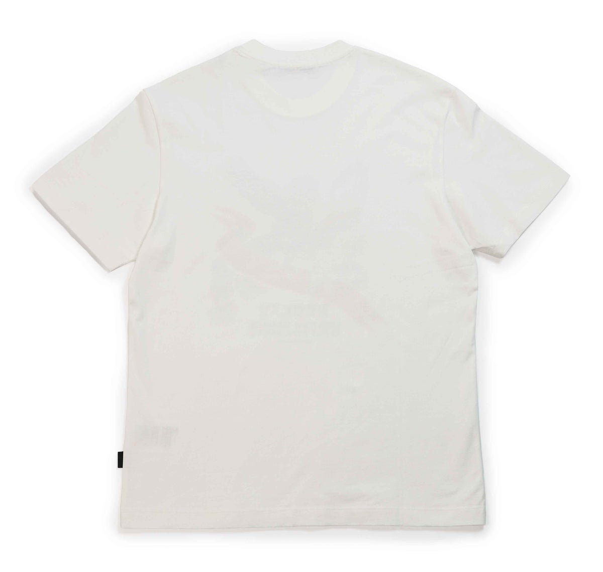 REPLAY｜フロントプリント リラックスフィット Tシャツ｜トップス｜ブラック｜モデル着用