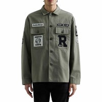 REPLAY｜カスタムパッチアーミージャケット｜ウェア｜ライトミリタリー