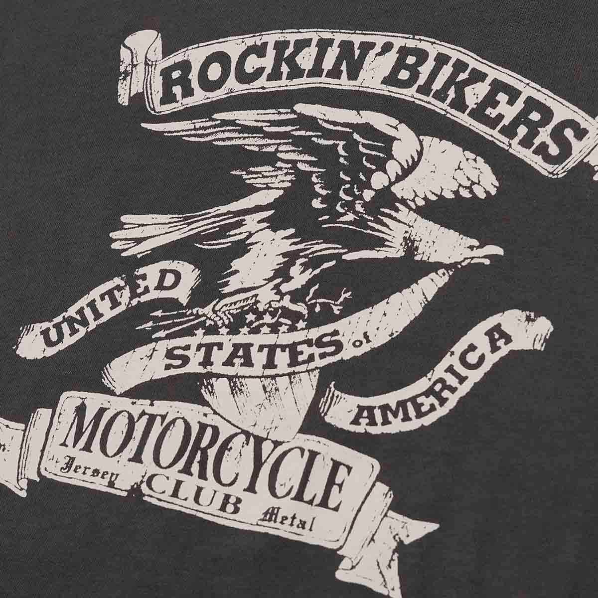 REPLAY｜グラフィックプリント ジャージー Tシャツ｜トップス｜ブラックボード｜モデル着用