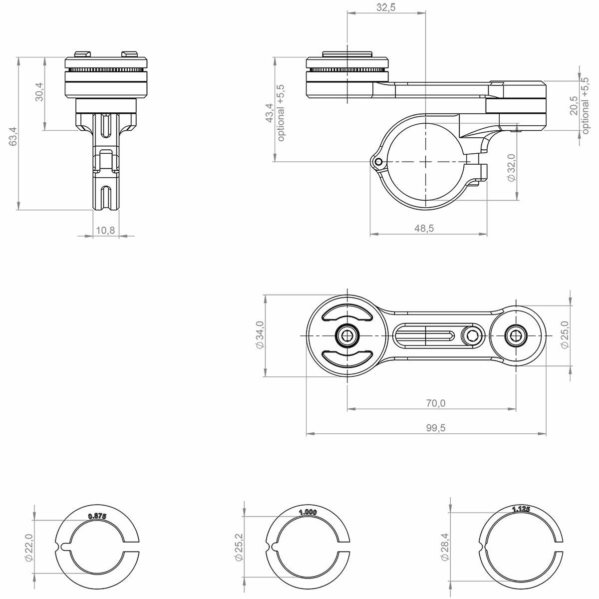 SP CONNECT｜モトマウント Pro｜雑貨｜ブラック