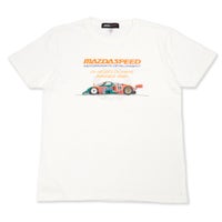 MZRacing｜マツダ 787B イラストTシャツ MAZDA SPEED｜ウェア｜ホワイト