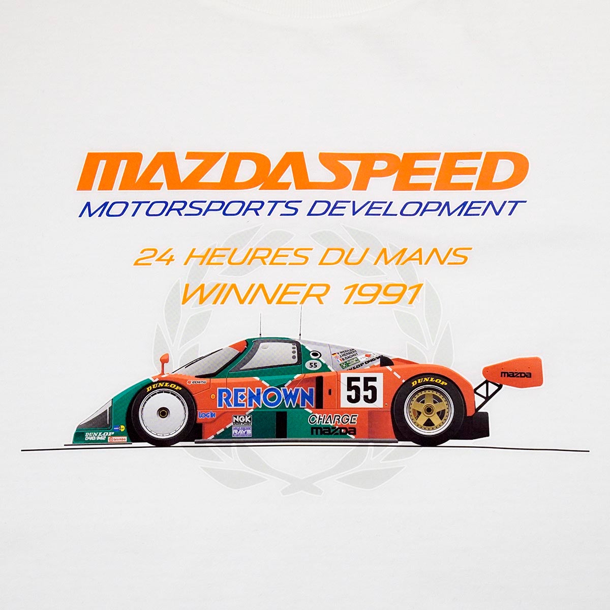 マツダ 787B イラストTシャツ MAZDA SPEED | モトーリモーダ公式