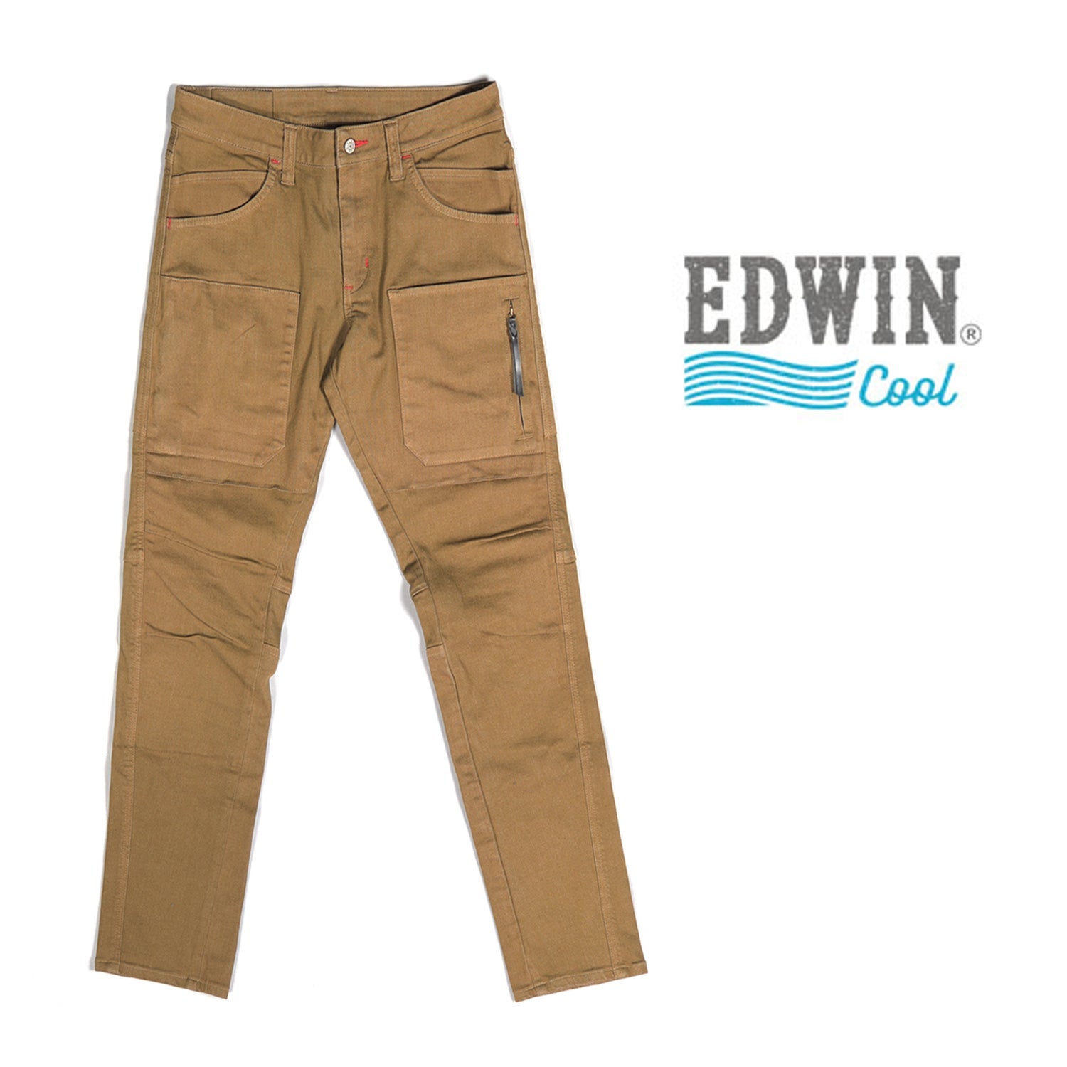 EDWIN コラボ 3Dフィット クール カーゴ パンツ '26 | モトーリモーダ