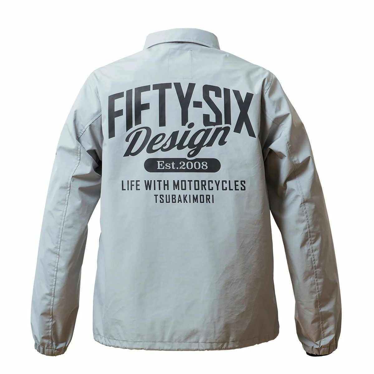 56design｜ライディング コーチ ジャケット 4｜アウター｜ライトグレー