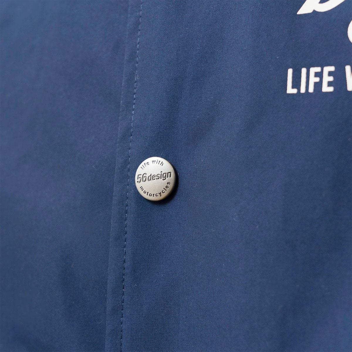 56design｜ライディング コーチ ジャケット 4｜アウター｜ネイビー