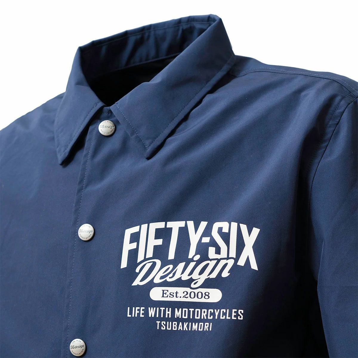 56design｜ライディング コーチ ジャケット 4｜アウター｜ネイビー