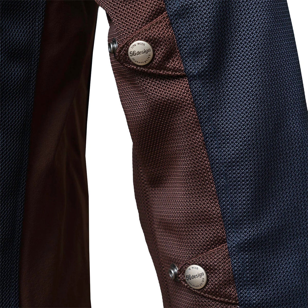 56design｜カラー フーディー メッシュ ジャケット エヴォ ’26｜アウター｜ネイビー×イエローオーカー