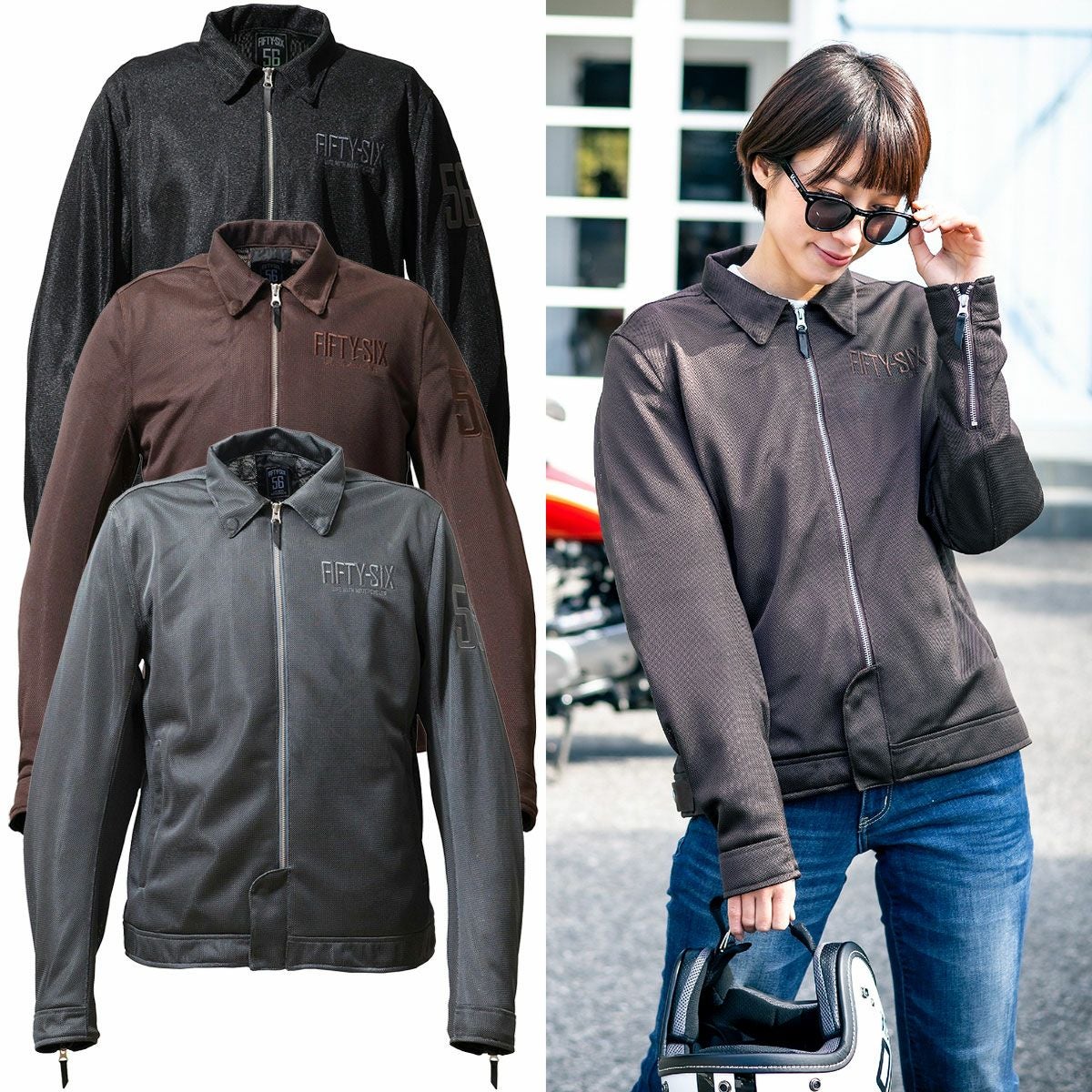 56design｜ワーカー メッシュジャケット ’26｜アウター