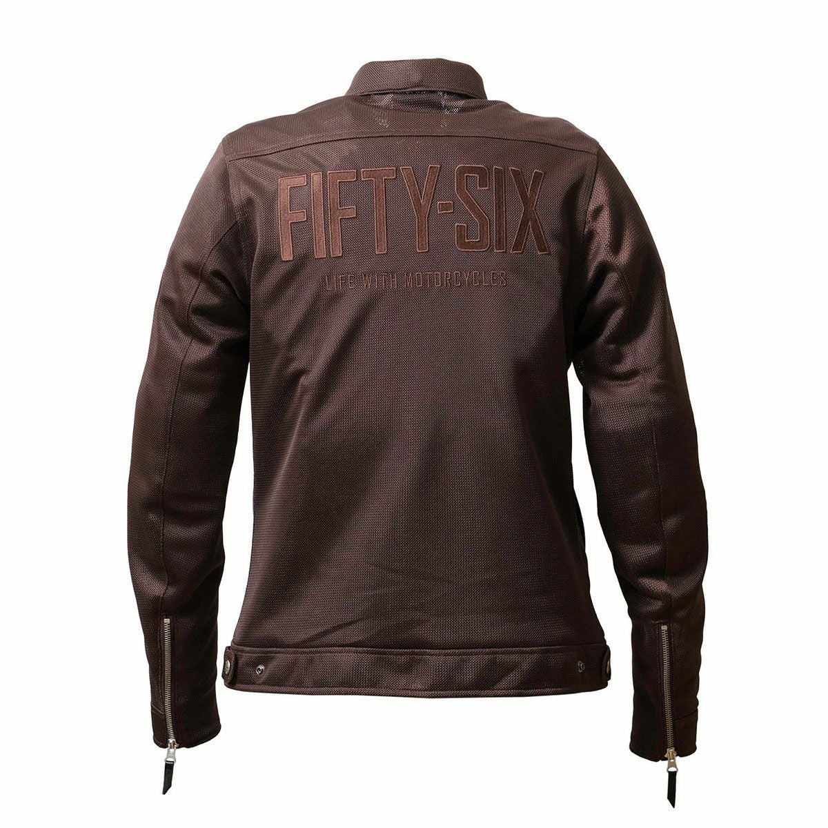 56design｜ワーカー メッシュジャケット ’26｜アウター｜チョコレート