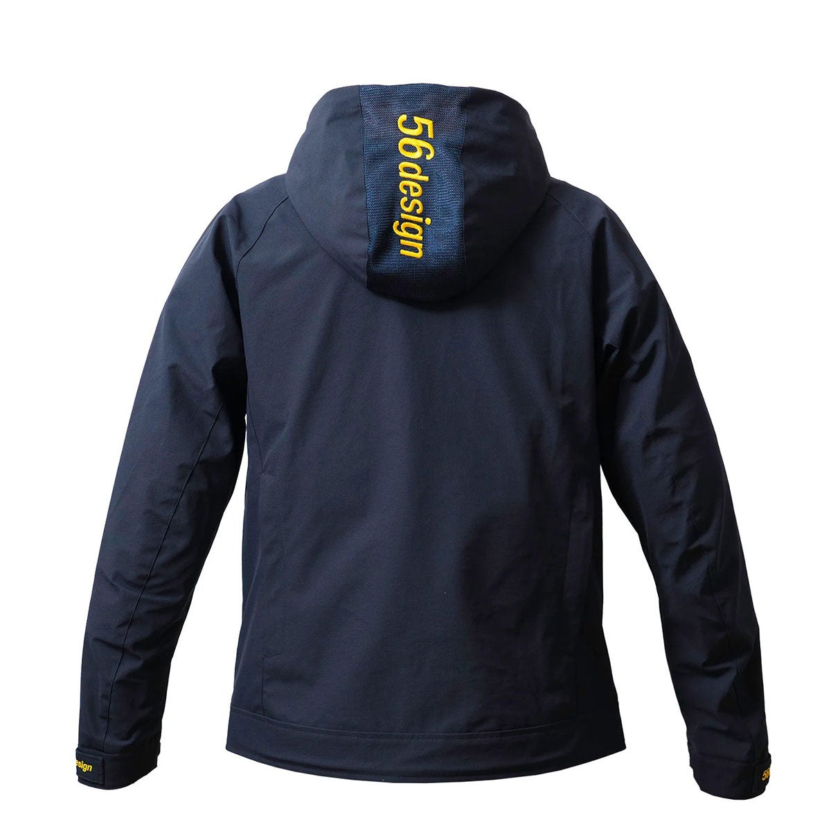 56design｜ベーシック フーディ｜アウター｜ネイビー×イエロー