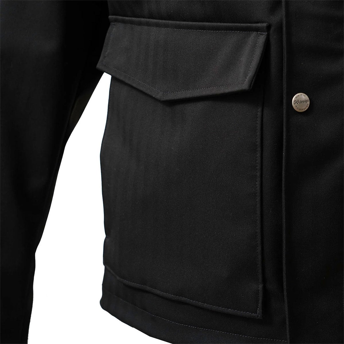 56design｜ハンティング ジャケット｜アウター｜ブラック