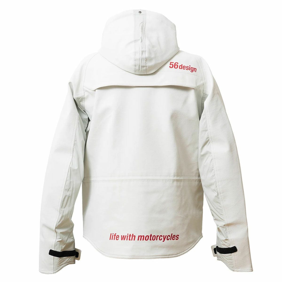 56design｜アクシス ジャケット ’26｜アウター｜ホワイト×ダークレッド