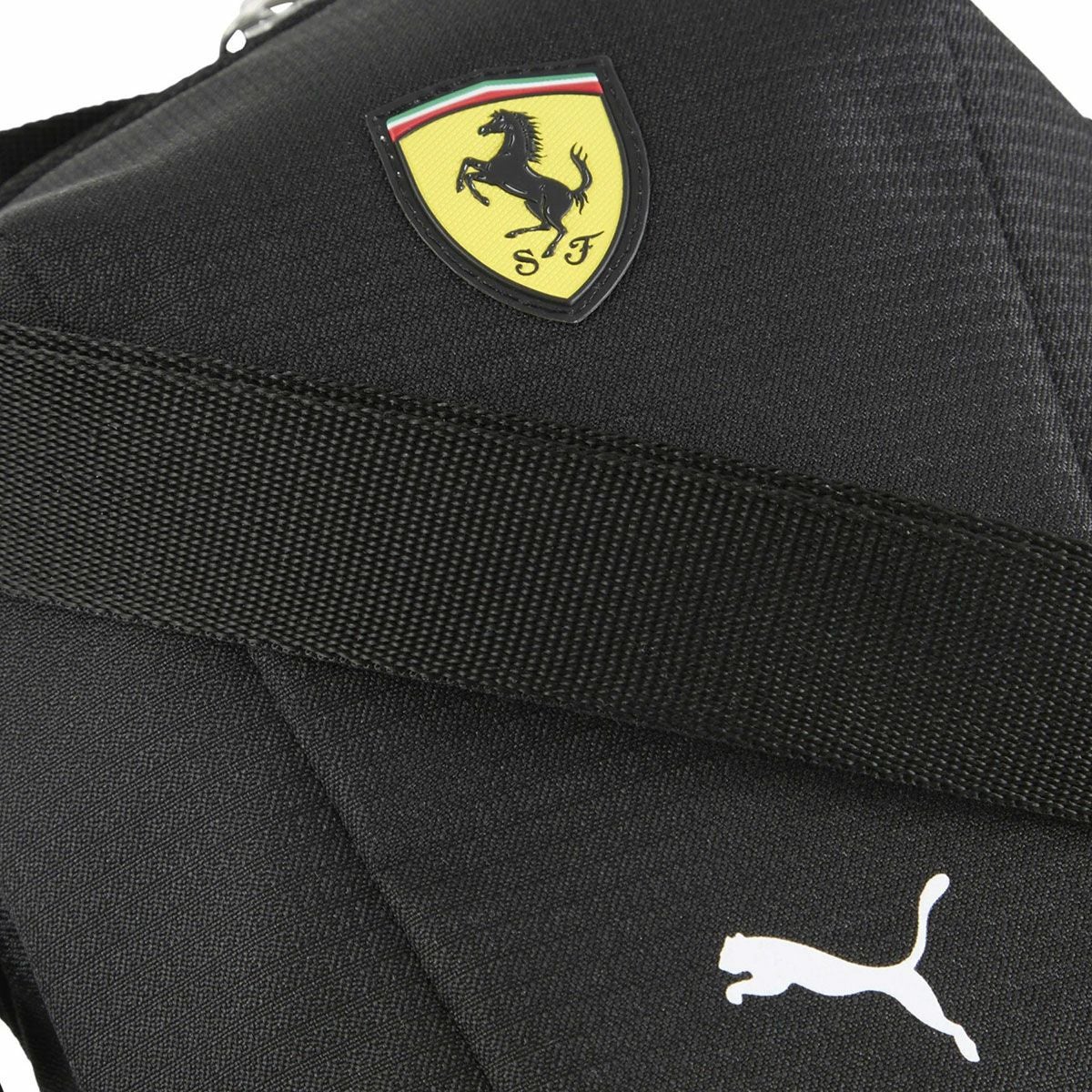 Ferrari｜フェラーリ レーシング ポータブルバッグ｜バック｜ブラック