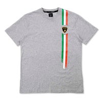 Lamborghini｜ランボルギーニ スウィンガー メンズ　ストライプ Tシャツ｜ウェア