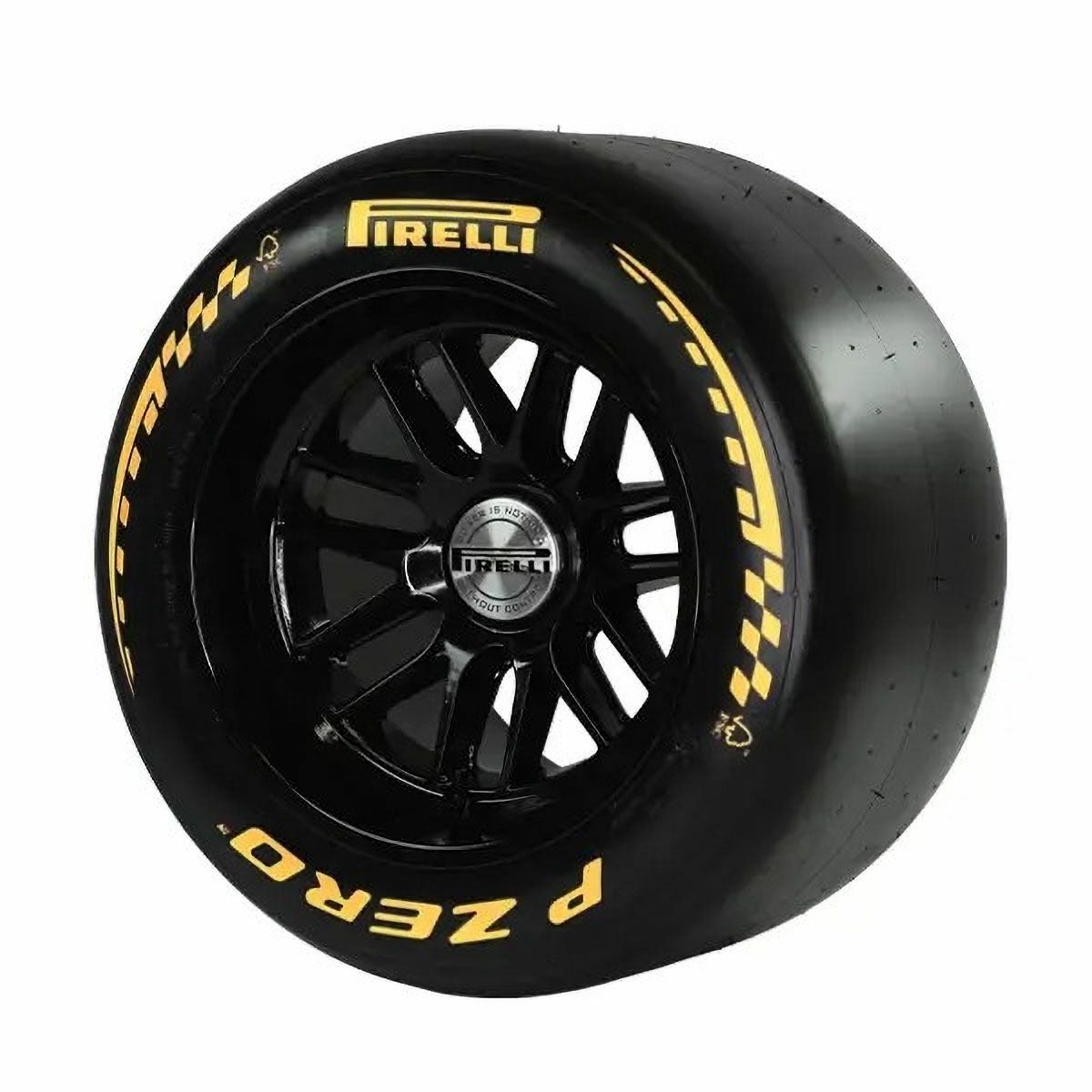 PIRELLI｜ピレリ ウィンドトンネル F1 2026 タイヤ 1:2 スケール｜雑貨｜イエロー