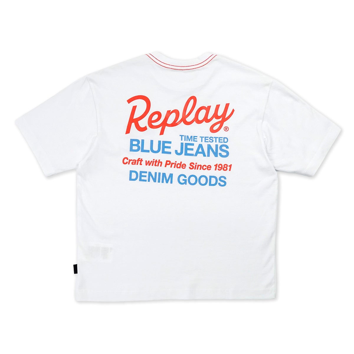 REPLAY｜リプレイ＆サンズ ボーイズTシャツ｜トップス｜ホワイト