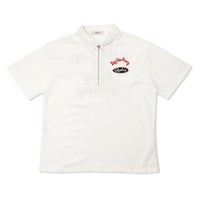 REPLAY｜オープンエンド ハンドドライジャージー ウィメンズ ポロシャツ｜トップス｜ウィンター ホワイト