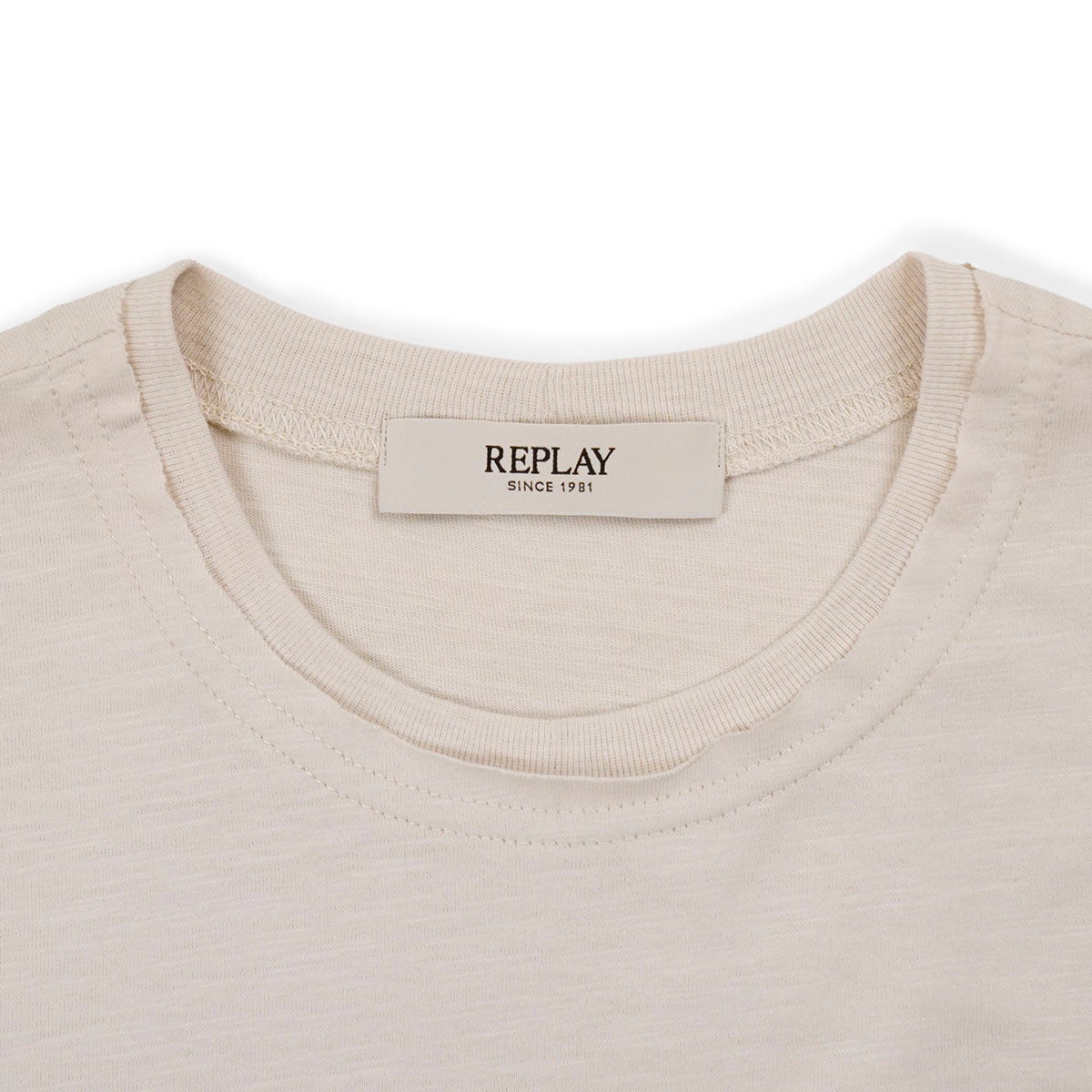 REPLAY｜リプレイ＆サンズ ボーイズ フロントプリントTシャツ｜トップス｜ペールグレーブラウン